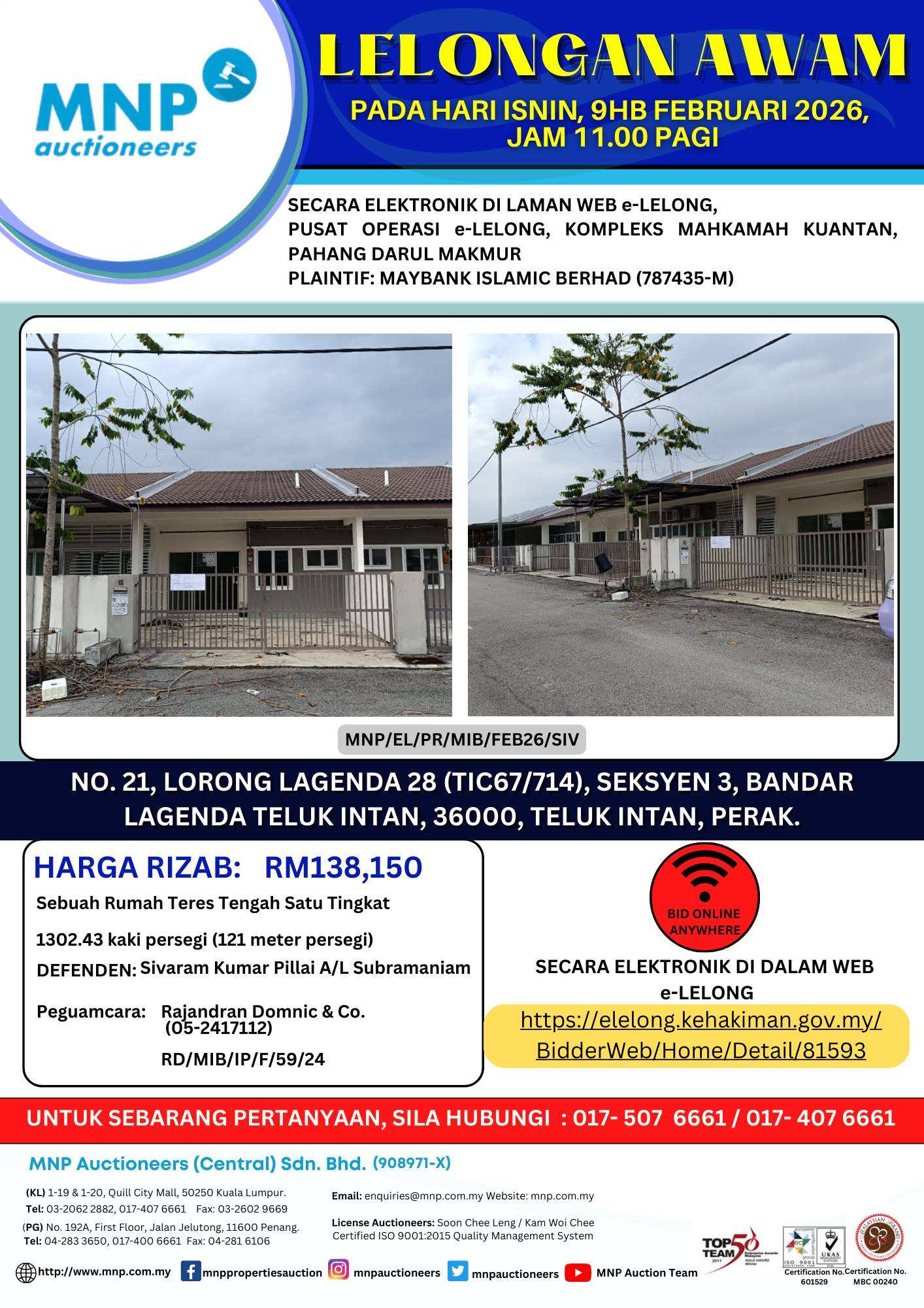 MBB elelong flyer (9.2.2026) Sivaram Kumar Pillai AL Subramaniam