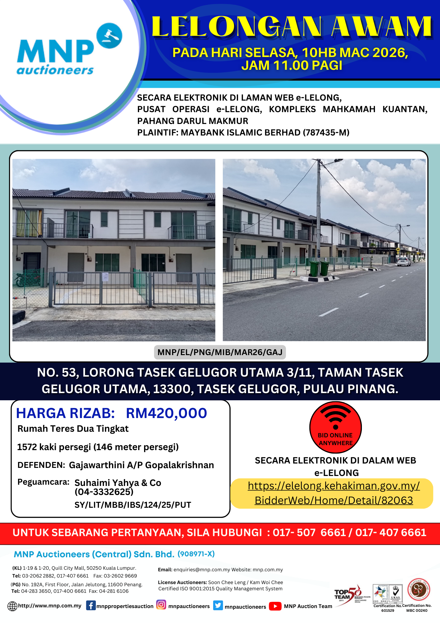 MBB elelong flyer (10.3.2026) Gajawarthini AP Gopalakrishnan