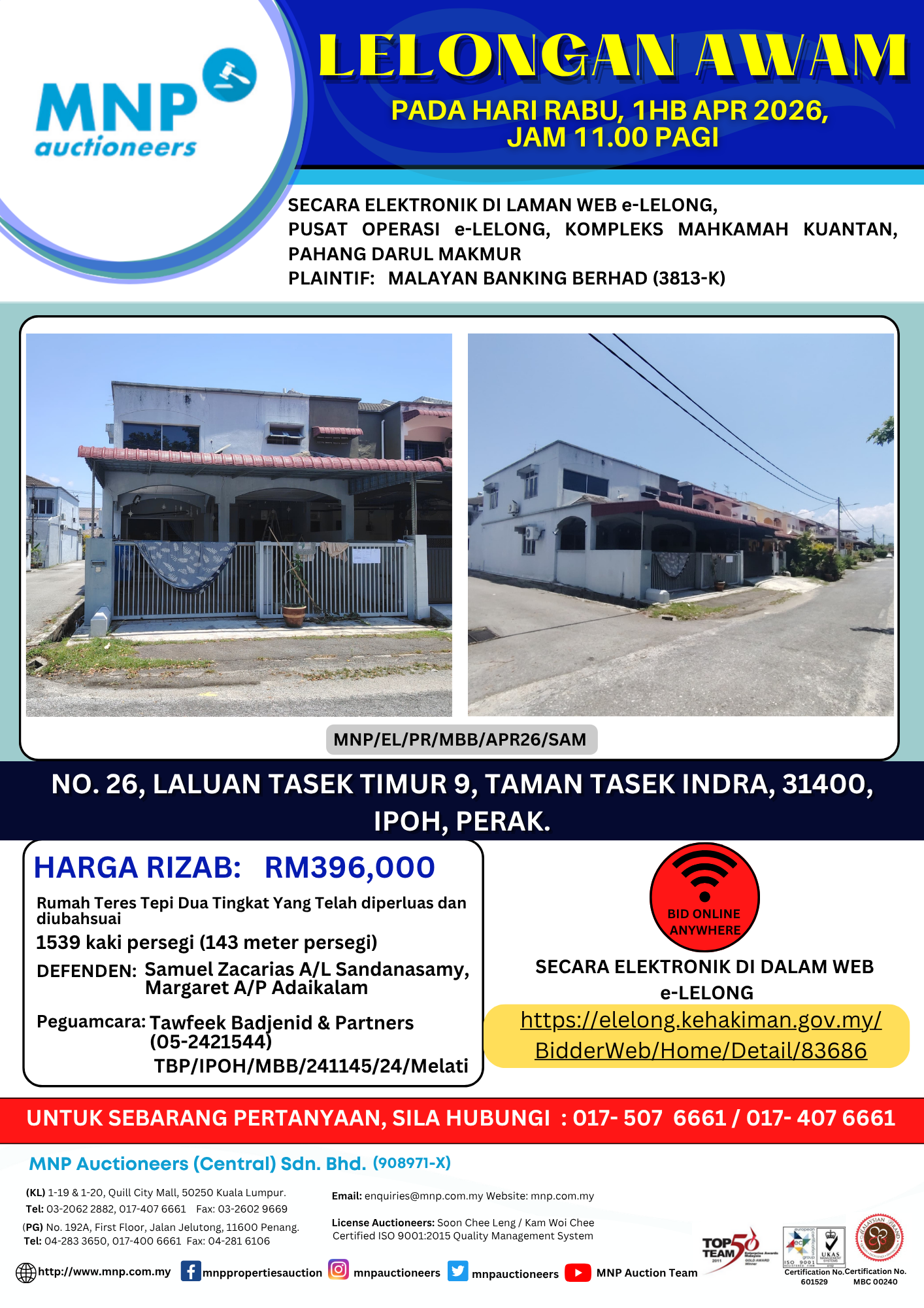 MBB elelong flyer (1.4.2026) Samuel Zacarias AL Sandanasamy, Margaret AP Adaikalam