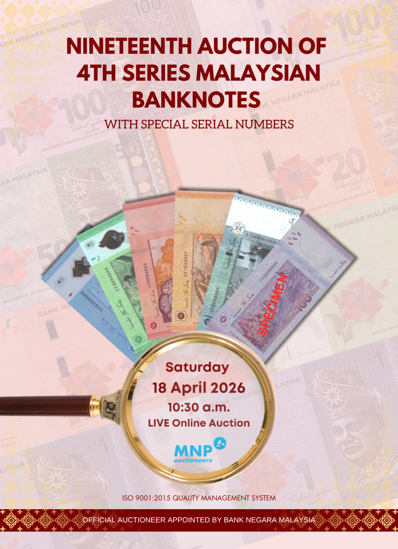 MNP 19th Banknotes Auction