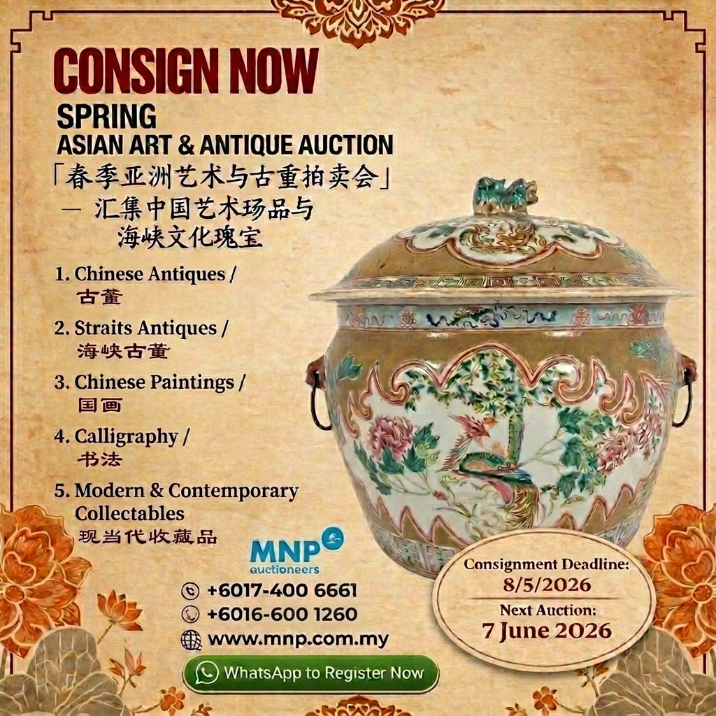 MNP Spring Asian Art and Antique Auction 2026