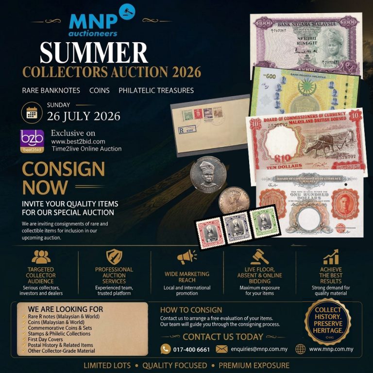 Summer Collectors Auction 2026