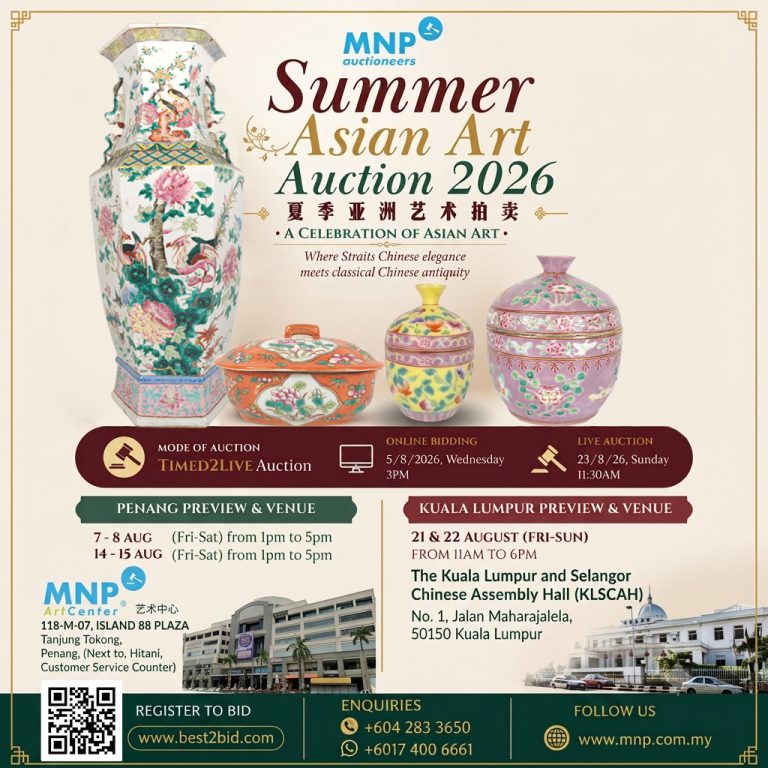 MNP Summer Asian Art Auction 2026